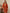 Ulivary Luxuriously Orange Embellished Flower Short Robe With Pockets