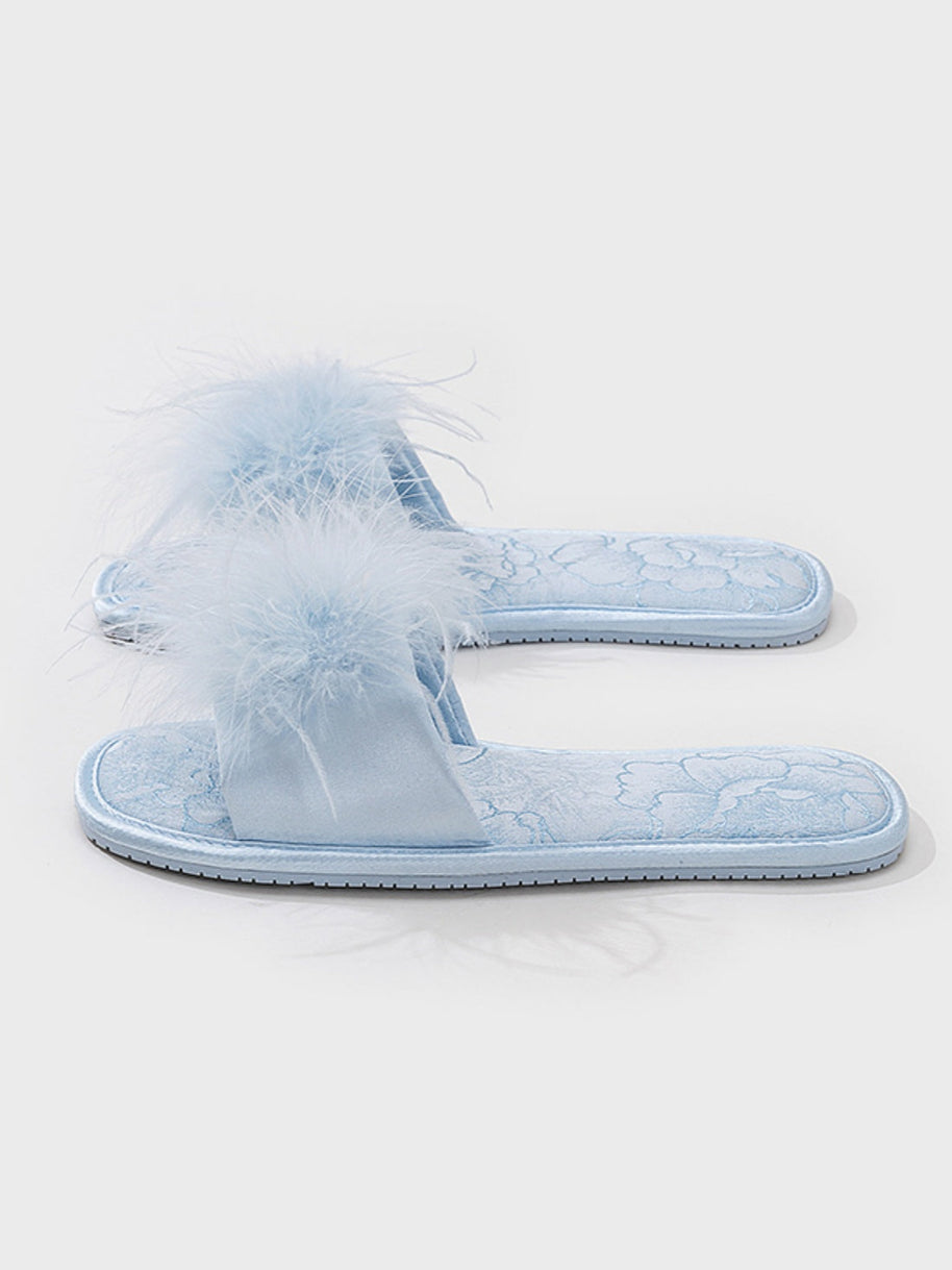 Ulivary Oriental-Inspired Jacquard Slippers (more colors)