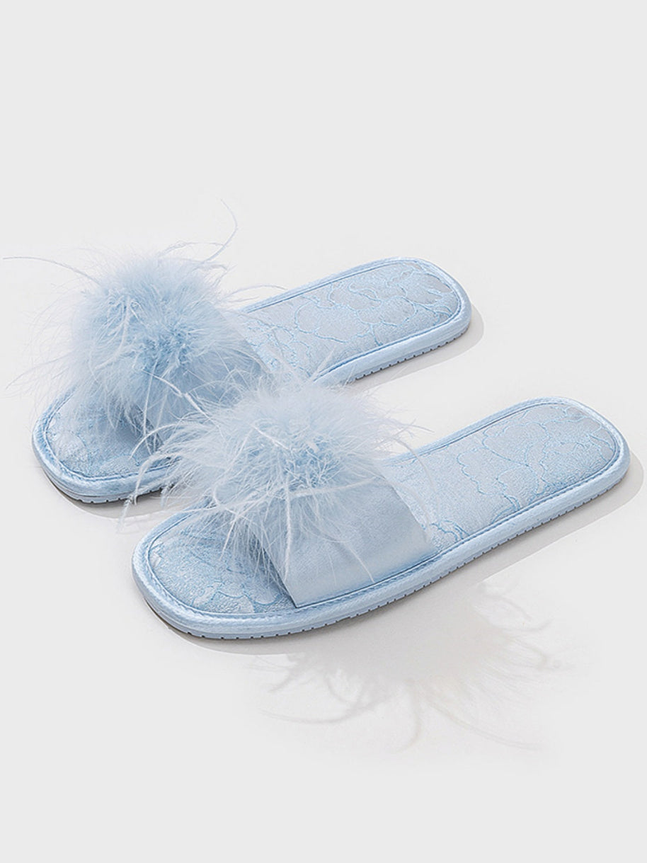Ulivary Oriental-Inspired Jacquard Slippers (more colors)
