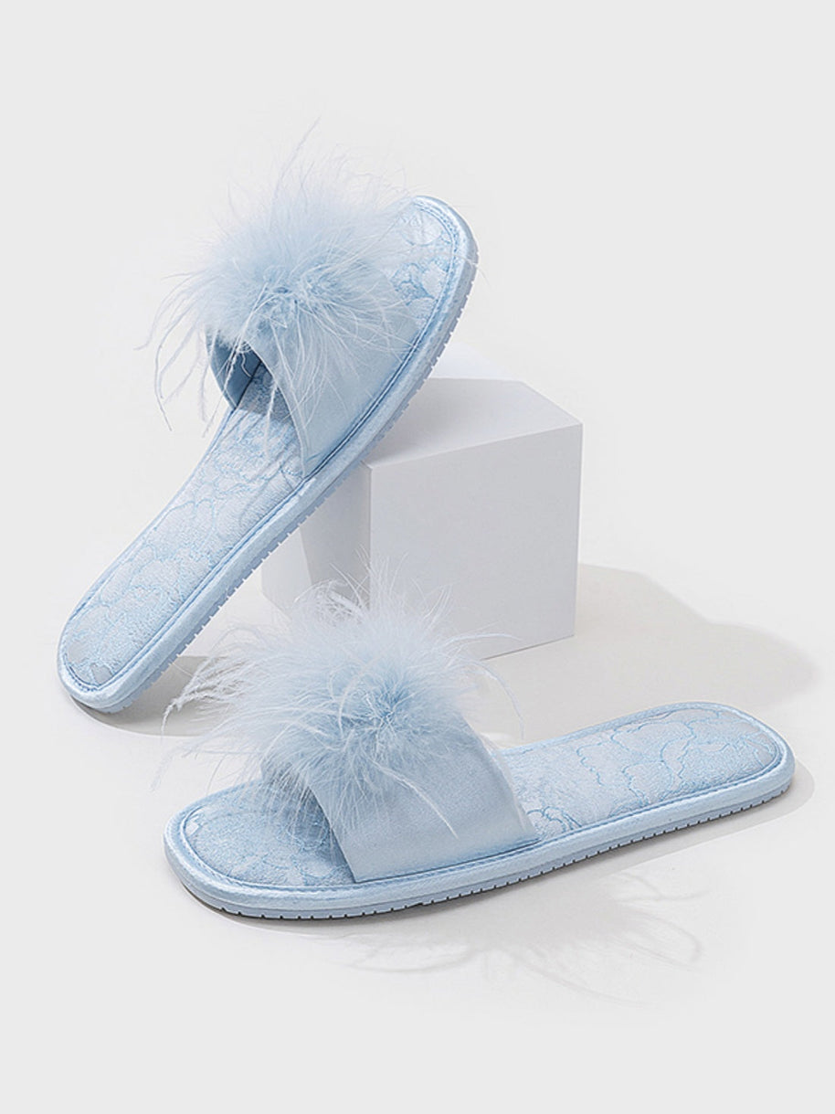 Ulivary Oriental-Inspired Jacquard Slippers (more colors)