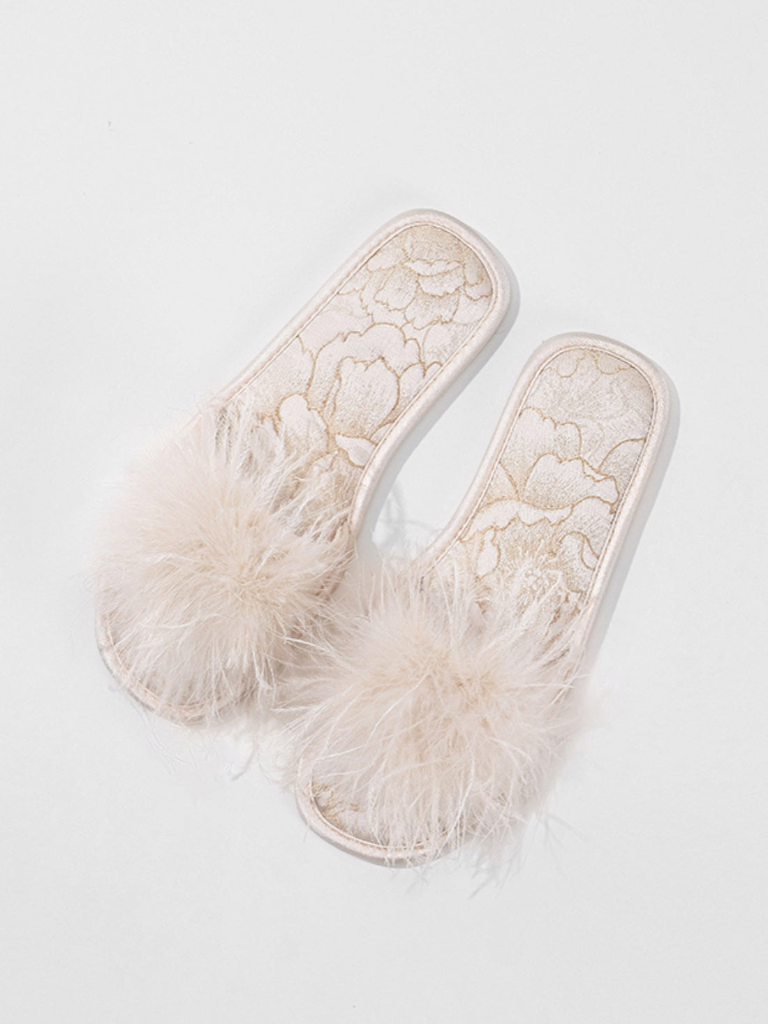 Ulivary Oriental-Inspired Jacquard Slippers (more colors)
