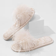 Ulivary Oriental-Inspired Jacquard Slippers (more colors)