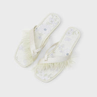 Ulivary Elegant Summer Toe Ring Slippers (more colors)