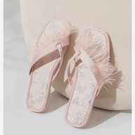 Ulivary Elegant Summer Toe Ring Slippers (more colors)