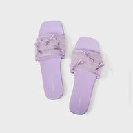 Ulivary Fairy Mesh Bow Home Slippers (more colors)