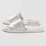 Ulivary New Eastern Jacquard Satin Slippers