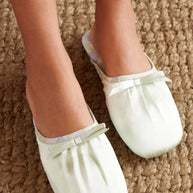 Ulivary Ink Floral Print Slippers (more colors)