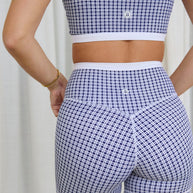 Astoria LUXE BALANCE Crossover Short - Blue Lattice