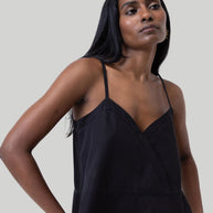 Reistor V-neck Lace Camisole in Black