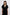 Reistor V-neck Gathered Maxi Dress in Black