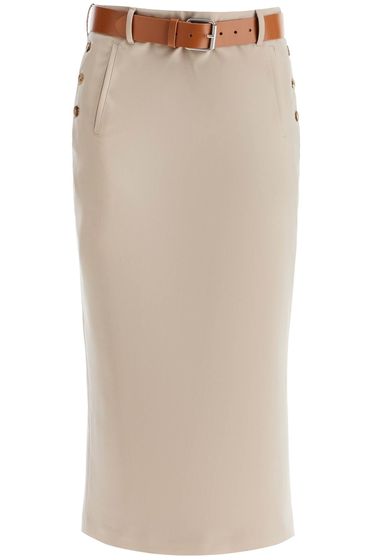 Moschino Midi Skirt With Belt