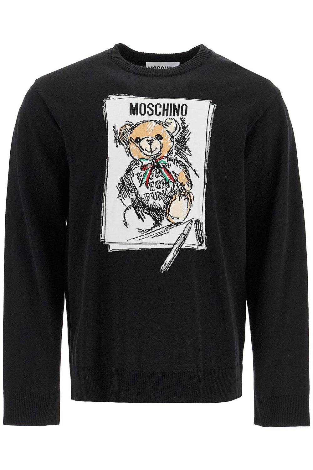 Moschino Teddy Bear Pullover Sweater