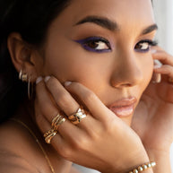 Zoe Lev 6mm Gold Bead Bracelet