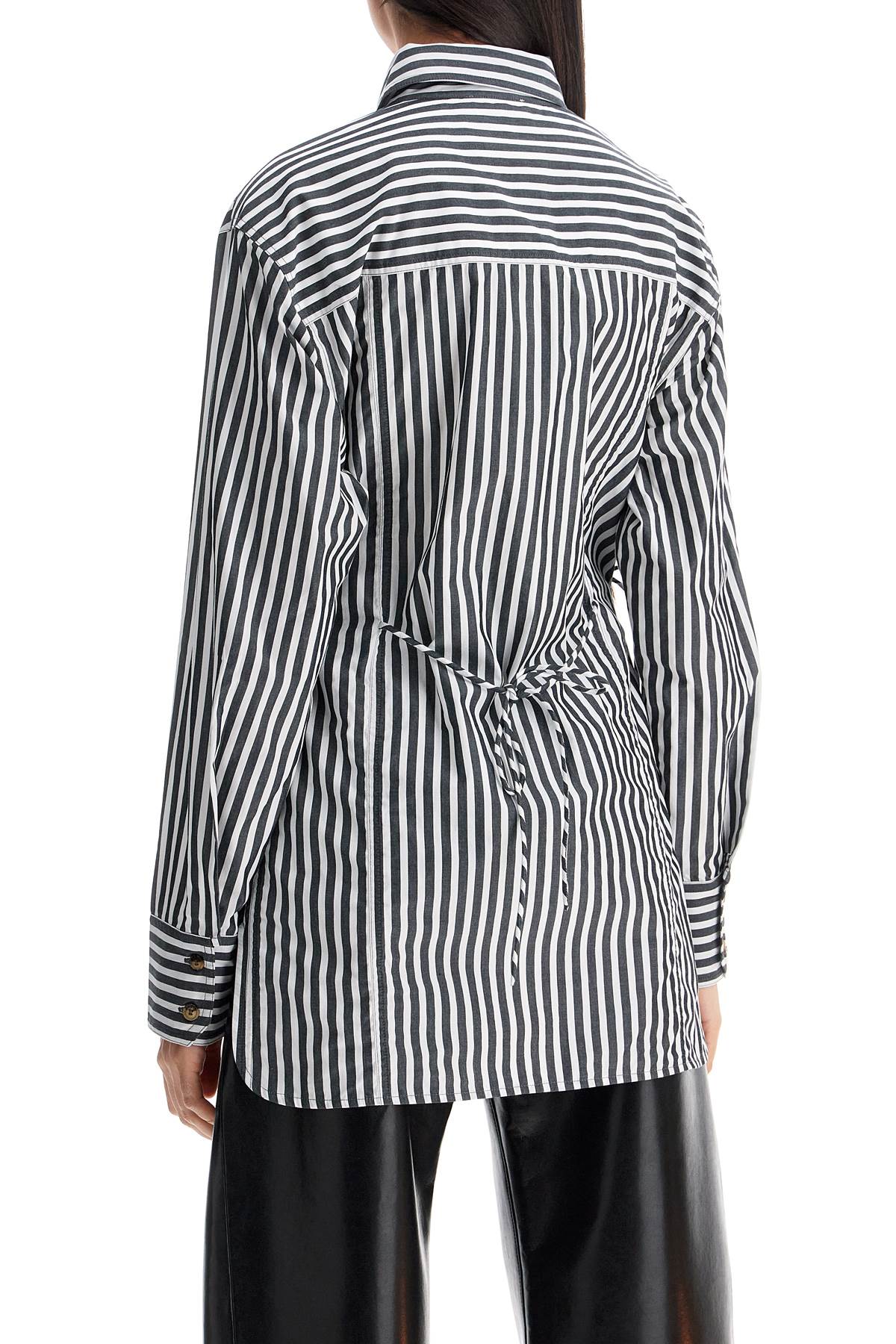 Ganni Oversized Striped Shirt