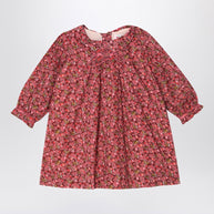 Bonpoint Kids' Juju Dress In Red Liberty Fabric