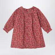 Bonpoint Kids' Juju Dress In Red Liberty Fabric