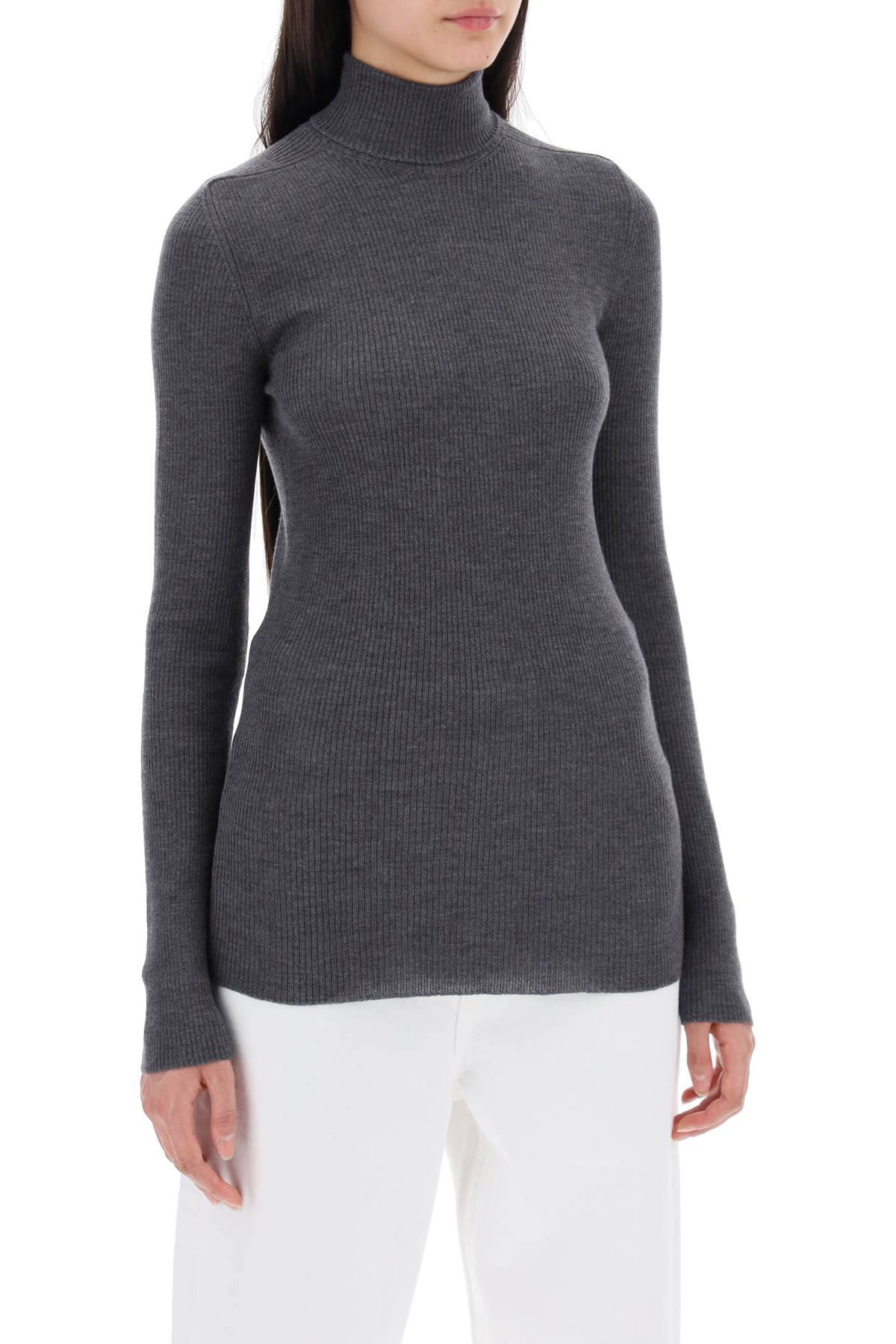 Wardrobe.Nyc Ribbed Merino Wool Sweater