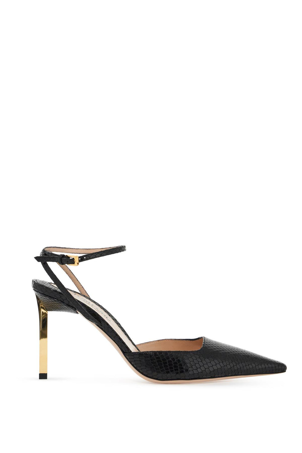 Tom Ford Croc Embossed Slingback Pumps