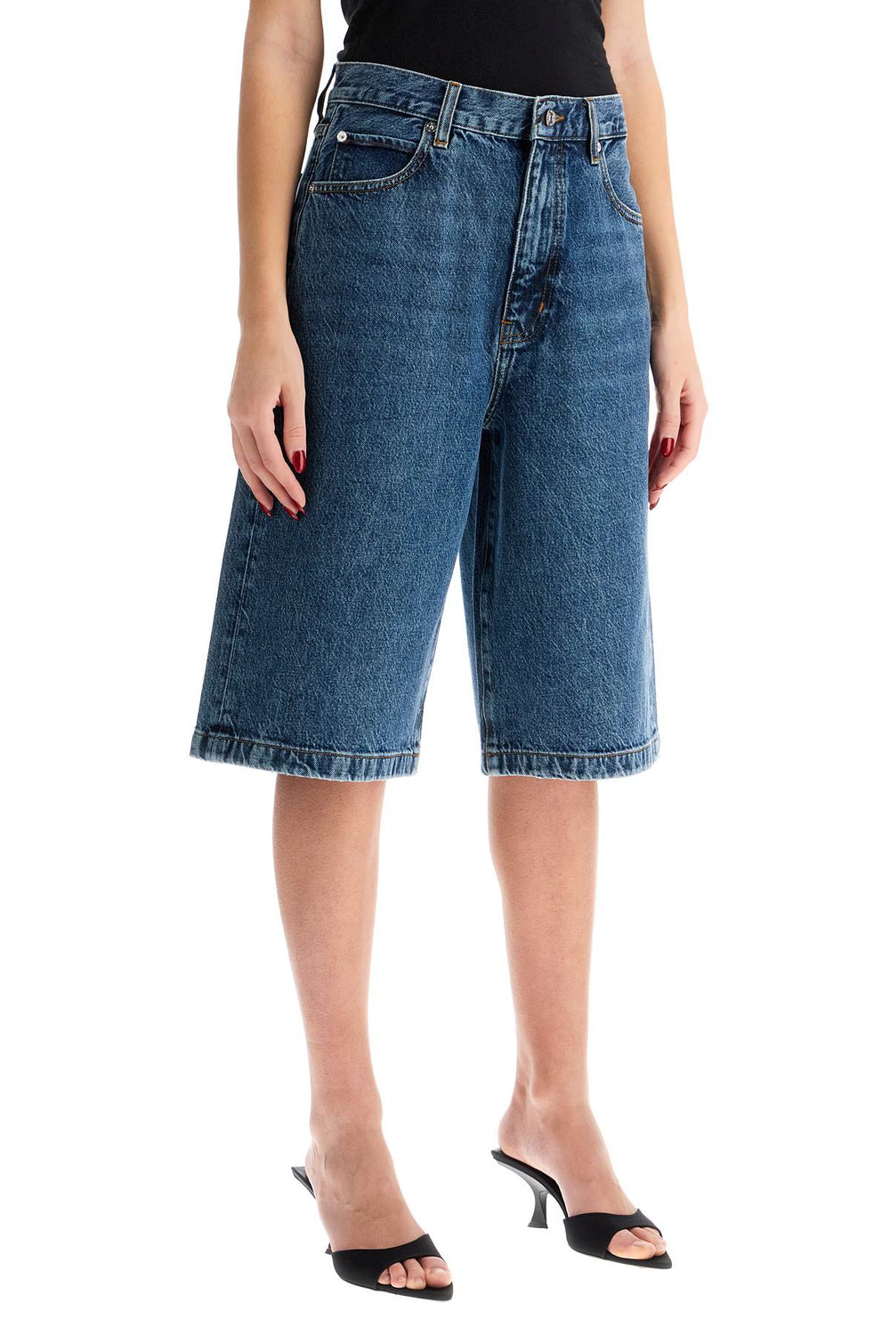 FRAME Denim Bermuda Shorts