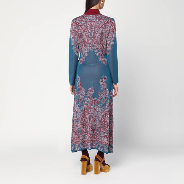 ETRO Multicolored Cardigan Long Dress