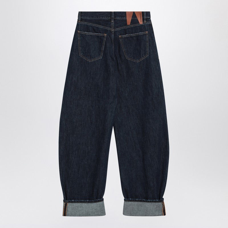DARKPARK Khris Balloon Jeans Blue With Cuff