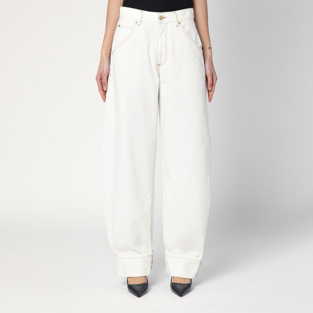 DARKPARK Khris White Balloon Jeans