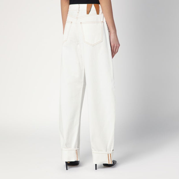 DARKPARK Khris White Balloon Jeans
