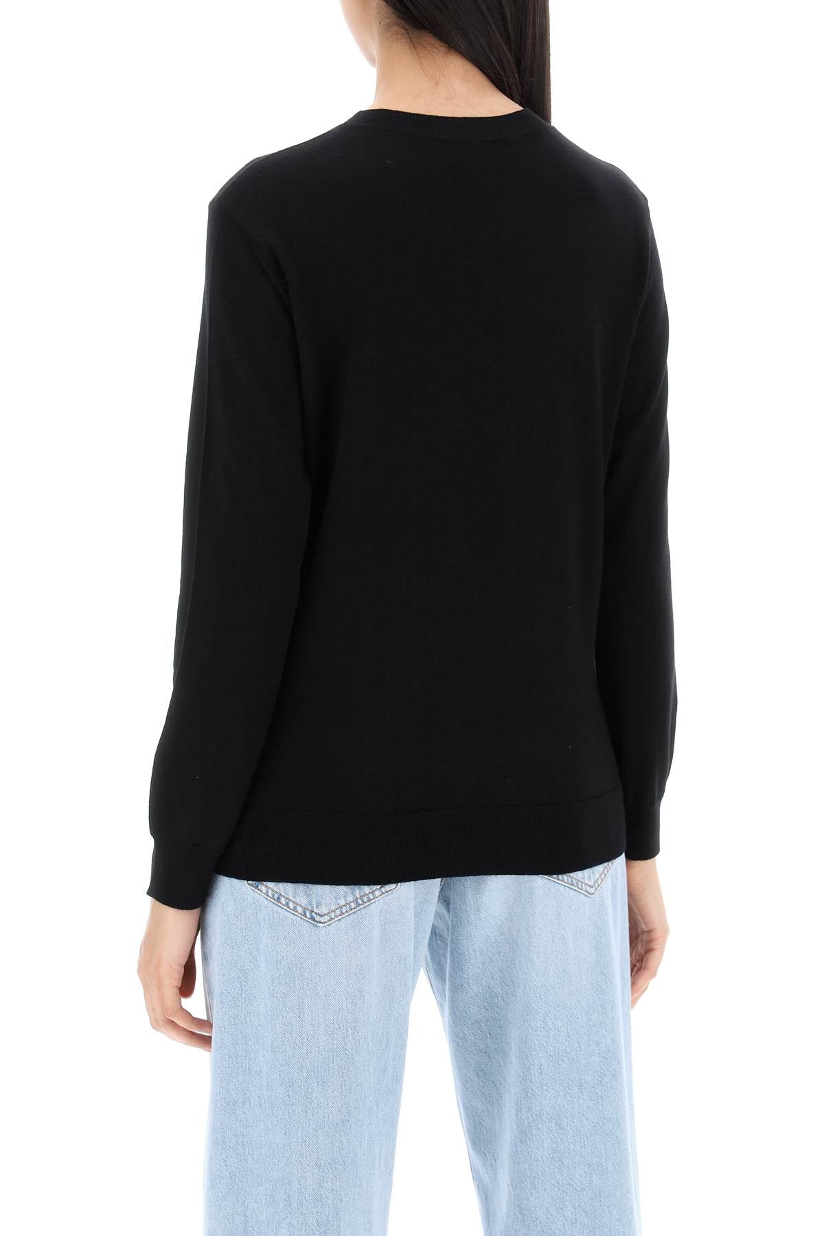 A.P.C. Wool Crewneck Pullover Sweater