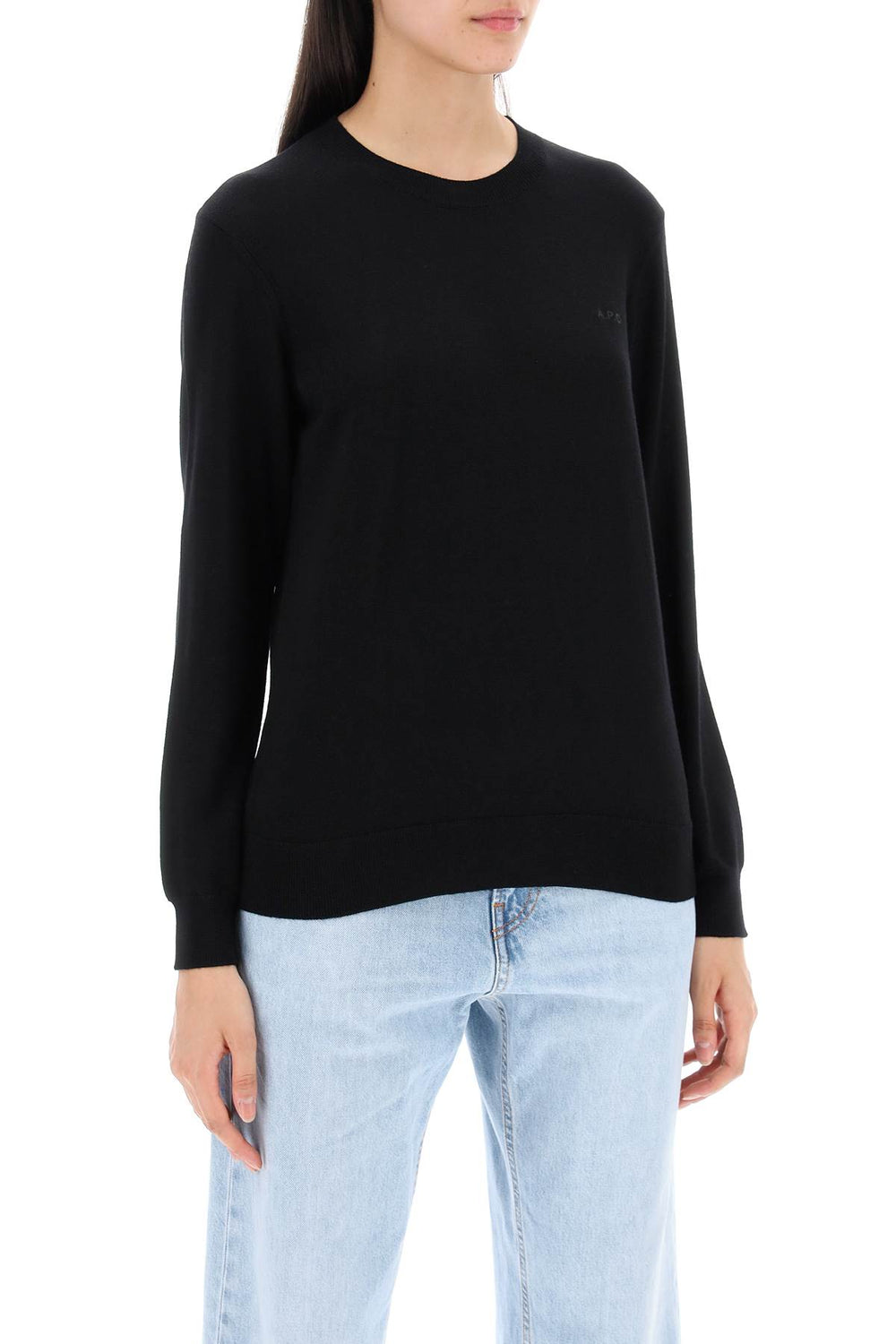 A.P.C. Wool Crewneck Pullover Sweater