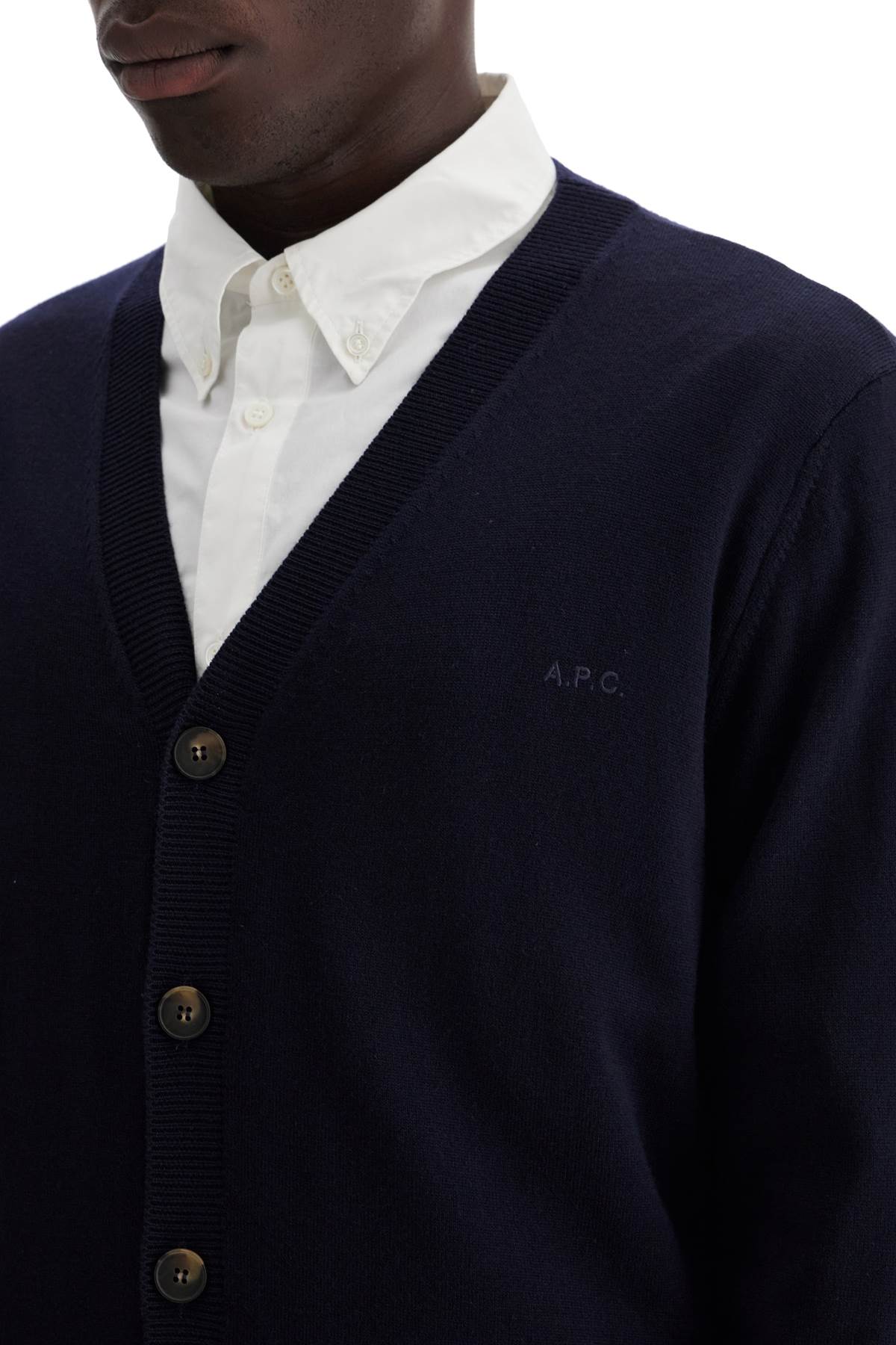 A.P.C. Joe Wool Cardigan