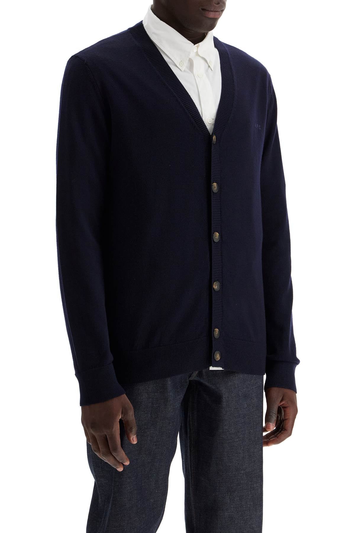 A.P.C. Joe Wool Cardigan