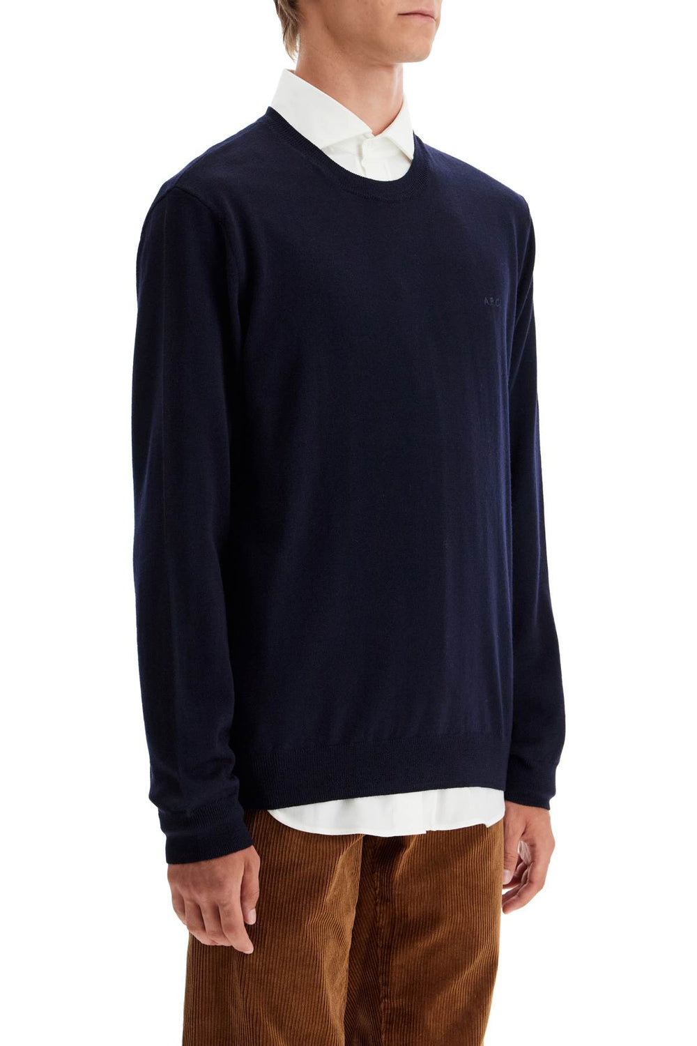 A.P.C. Wool Crewneck Pullover Sweater