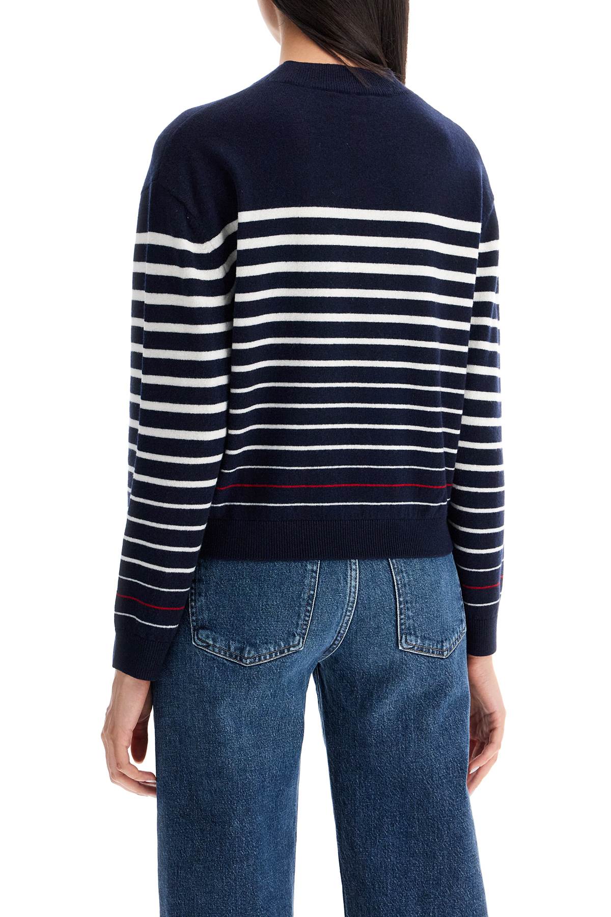 A.P.C. Striped Wool Billie Pullover Sweater