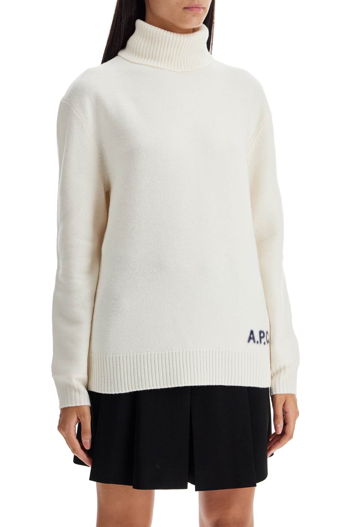 A.P.C. Unisex Walter High-Neck Pullover Sweater