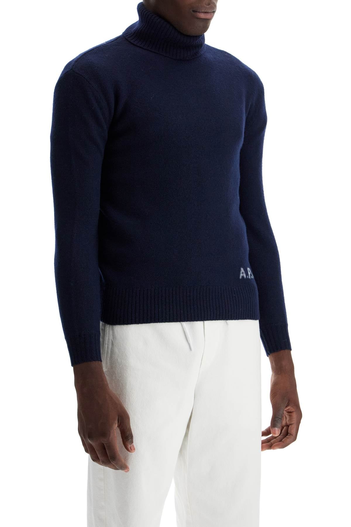 A.P.C. Unisex Walter High-Neck Pullover Sweater