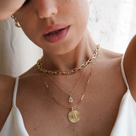 Zoe Lev 14k Gold Extra Large Open Link Chain Necklace