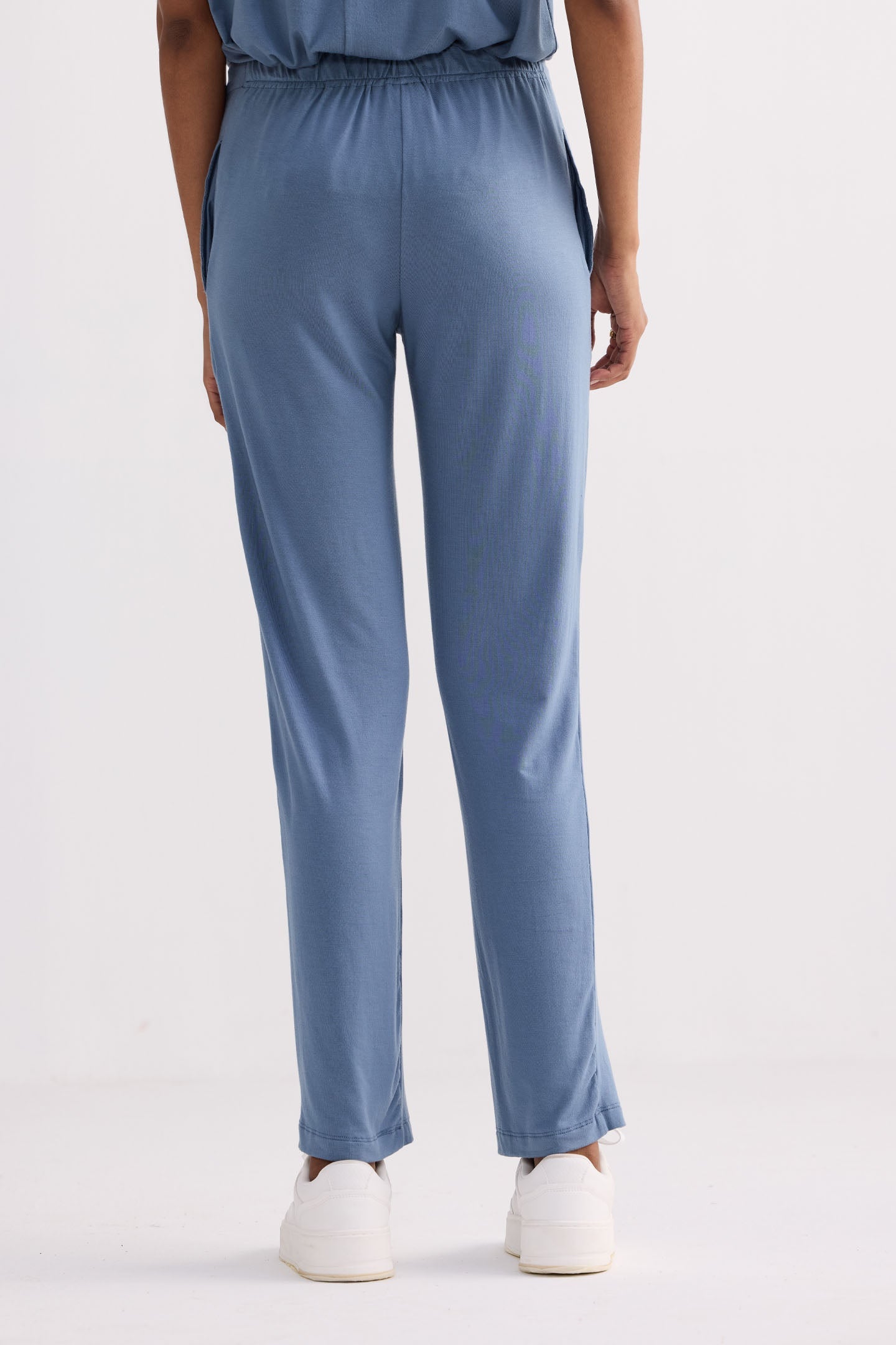 Reistor Wide Leg Pant in Blue