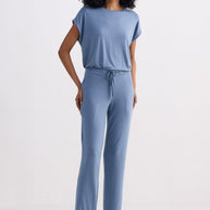 Reistor Relaxed Tee Set in Blue
