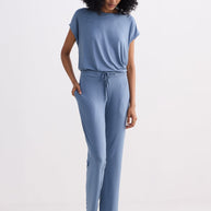 Reistor Relaxed Tee Set in Blue