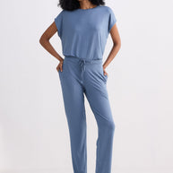 Reistor Relaxed Tee Set in Blue