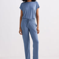 Reistor Relaxed Tee Set in Blue
