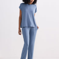 Reistor Relaxed Tee Set in Blue