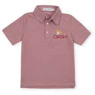 Will Boys' Performance Polo by LH Sport - Red Stripes