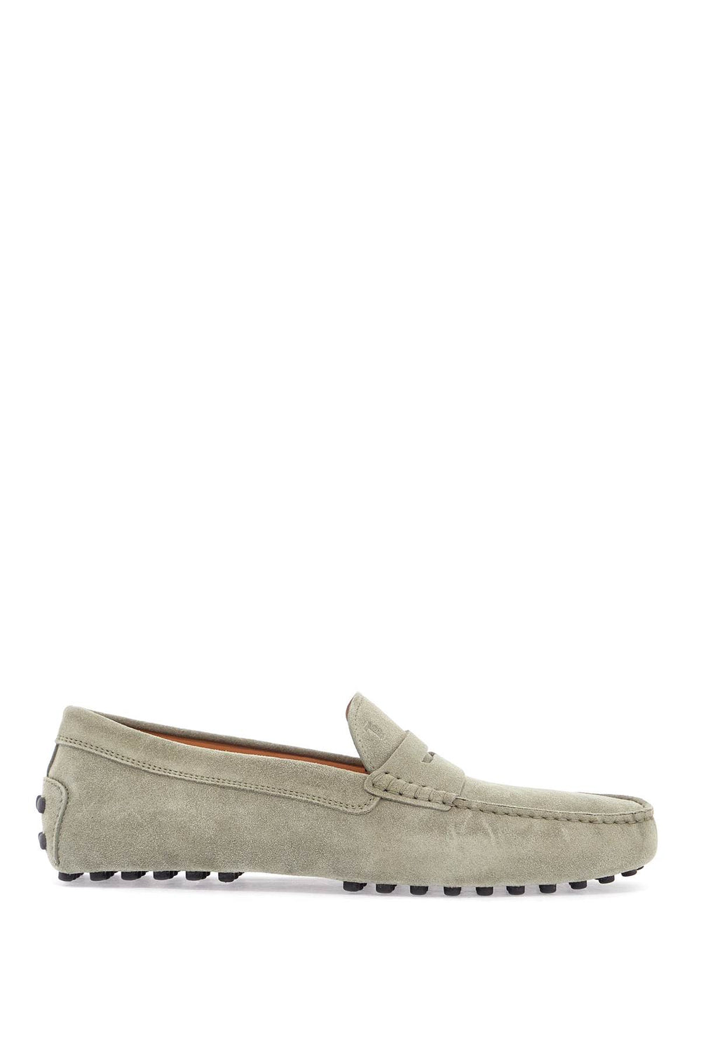 Tod'S Beige Suede Gommino Loafers