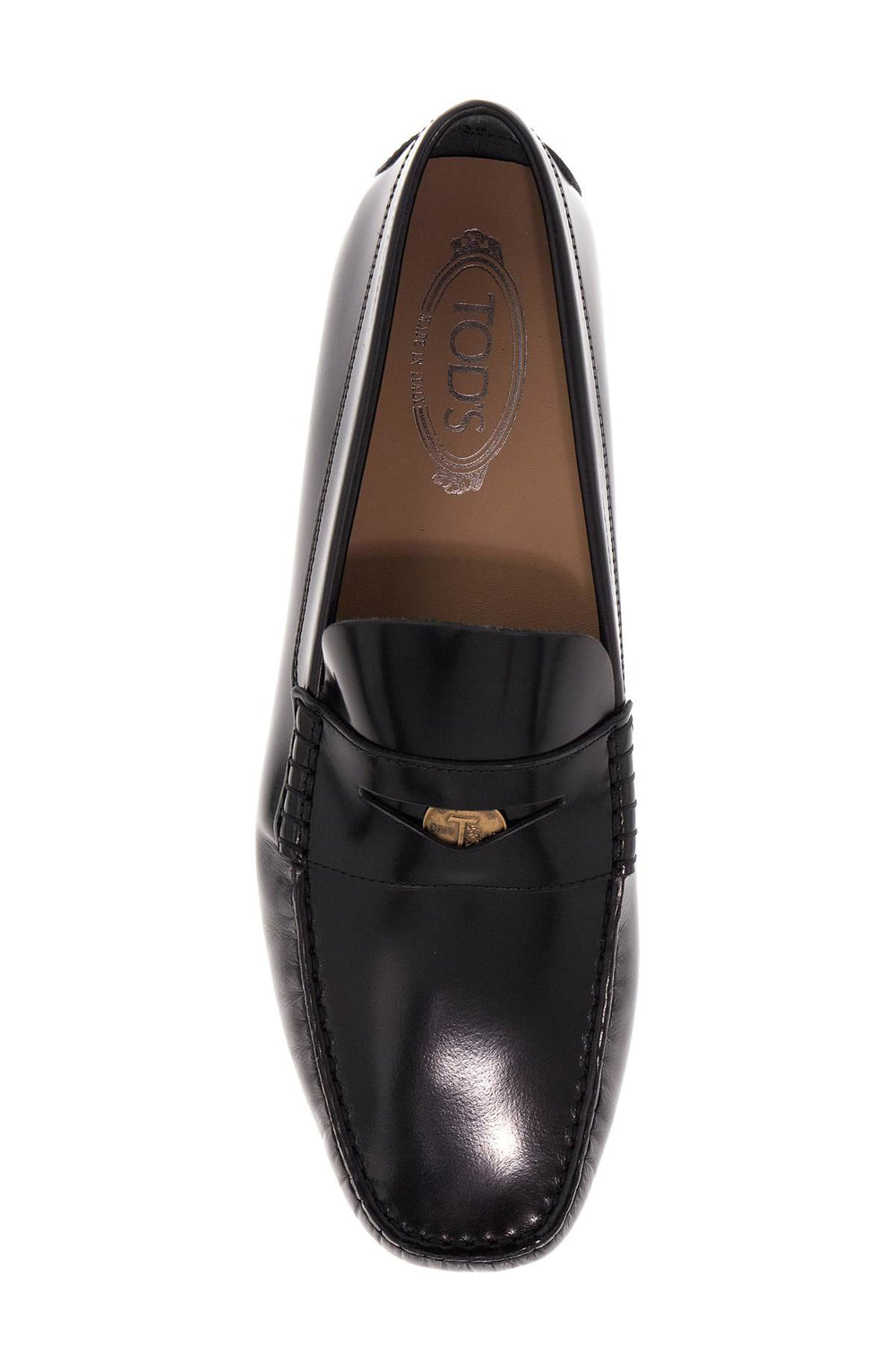 Tod'S Brushed Leather Loafers