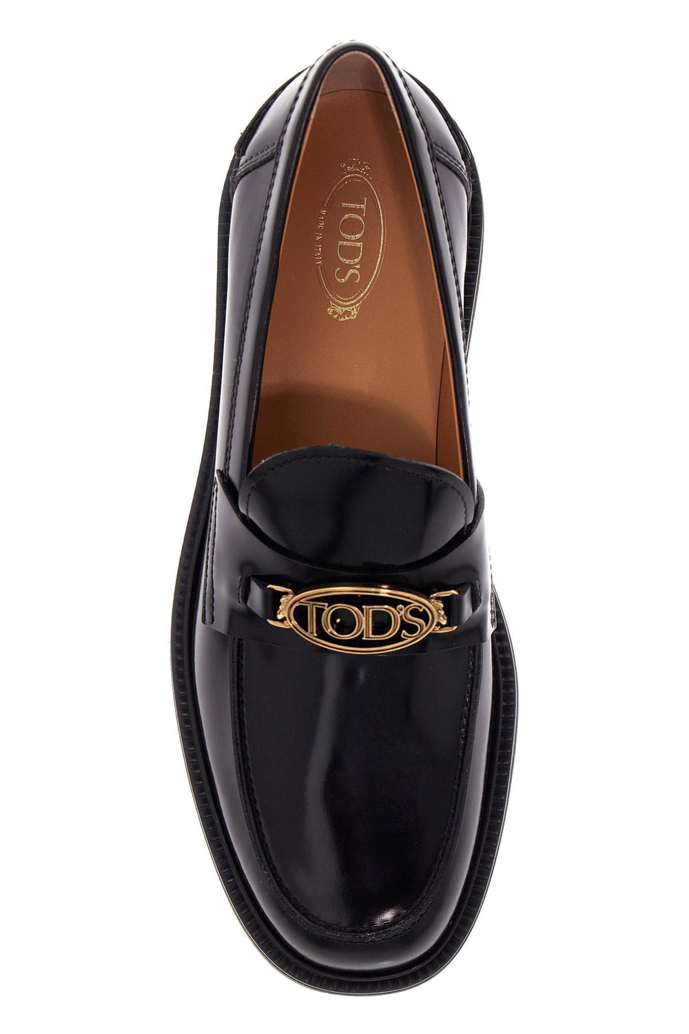 Tod's Brushed Leather Loafers