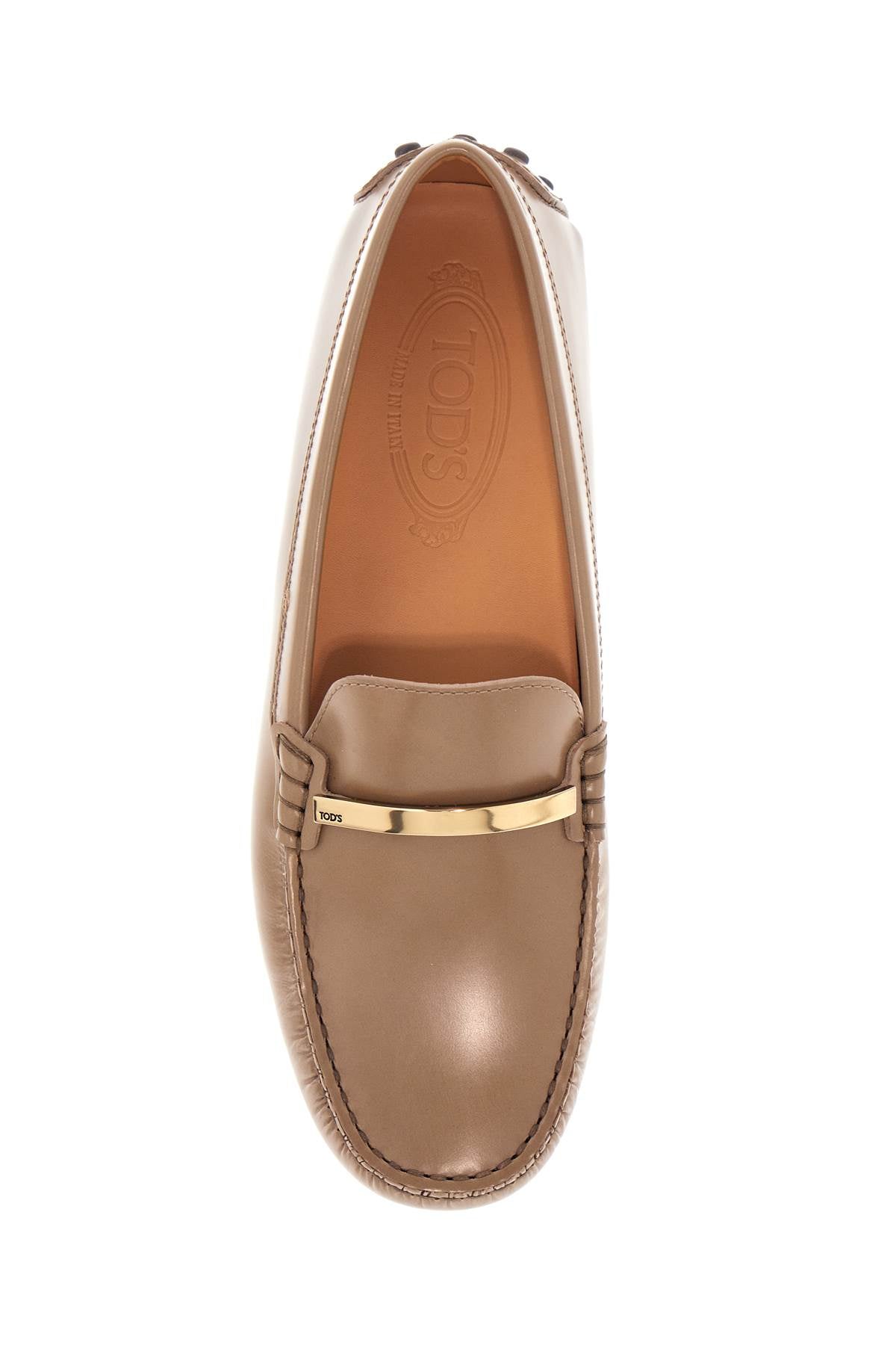 Tod'S Gommino 22L Cappuccino Leather Driving Loafers