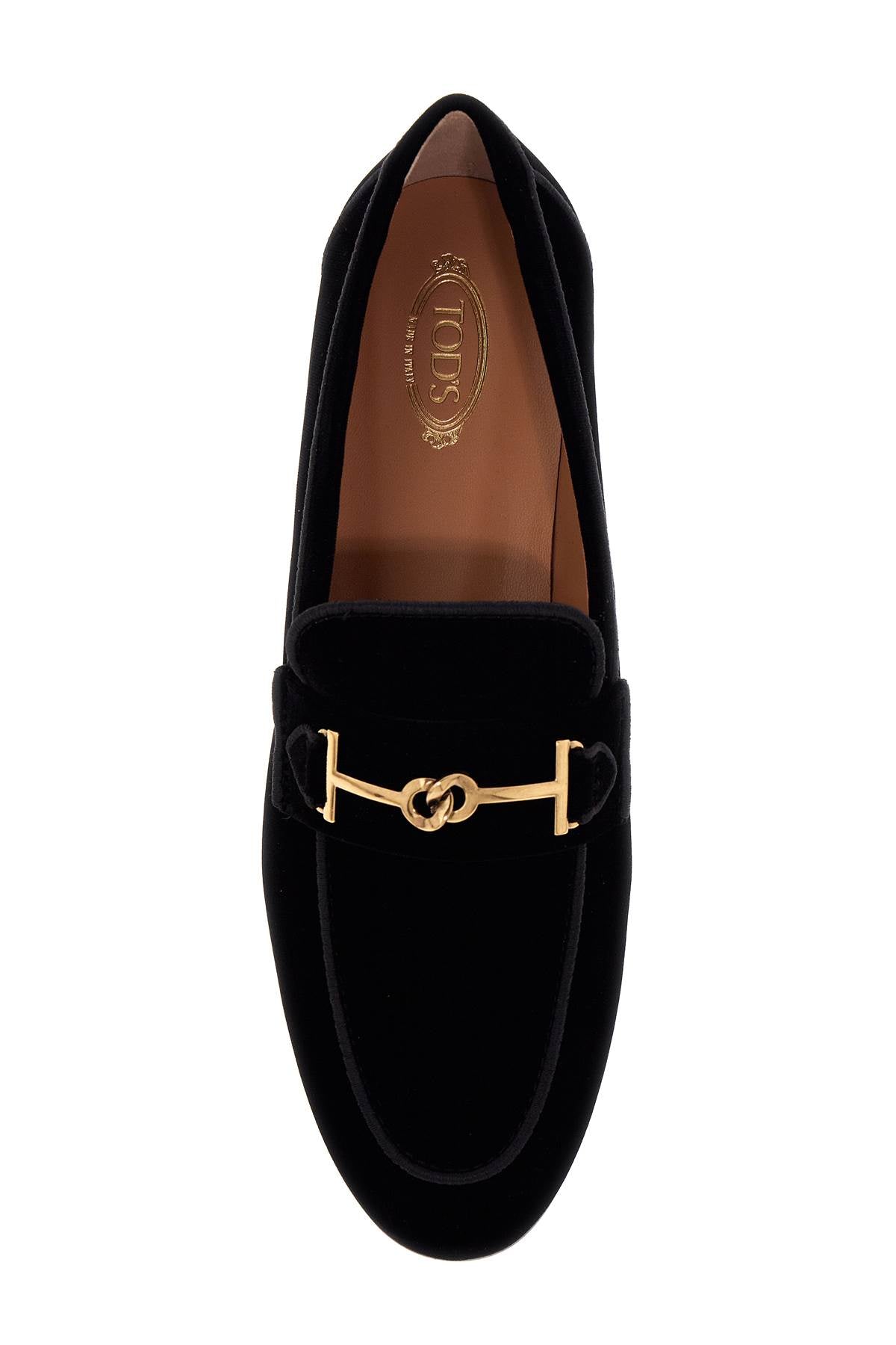 Tod'S Velvet Loafers