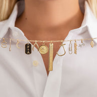 Zoe Lev 14k Gold Open Link Chain Necklace