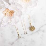 Zoe Lev 14K Diamond Celestial Necklace